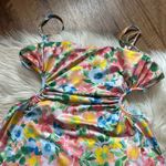 Beginning Boutique Jenna Cut Out Mini Dress In Multi Floral Photo 11