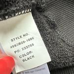 Paige Daytona Chain Trim Casual Pullover Sweatshirt Black Silver Size Large Photo 11