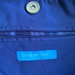Draper James  Woven Small Straw Tote Bag Interior Pocket Photo 4