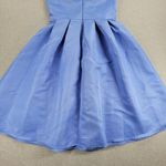 Chi Chi London  Womens Marlie Dress Size 8 Blue Off-shoulder Cocktail NEW Photo 7