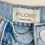 Pilcro Anthropologie  light wash denim cutoff shorts. Size 31 Photo 5