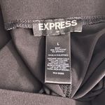 EXPRESS  Womens Wide Leg Pull Up‎ Pants Size L Capsule Stretchy Knit Timeless Photo 4