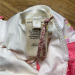 Love Shack Fancy Bright Peony Pink Multi Mix Print Shailee One Piece Swimsuit XS Photo 11