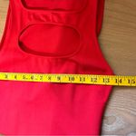 ZARA Red Mini Dress Cut Out Sexy Siren Clubbing Going Out Dress Bodycon Short Photo 8