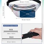 *NWT* Silver Holographic Fanny pack Photo 1