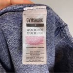 Gymshark  Crop Top Cut Out Back Size Small Athletic Thumboles Long Sleeves‎ Blue Photo 5