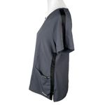 Skechers Sketchers by Barco V Neck Scrubs Top Gray Size Medium Photo 1