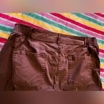 JM Collection  Capri Crop Casual Pants Full Elastic Waist Size 8 Brown Check Photo 14