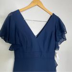 Ever Pretty Ever-Pretty Chiffon Formal Dresses V Neck Ruffle Sleeves‎ High Low Dress S 4 Photo 2