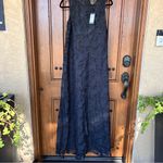 Johnny Was NEW! Black Label FLOWER JACQUARD MAXI DRESS Black Maxi Size Small NWT Photo 5