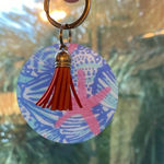 Starfish keychain / bag charm Pink Photo 0