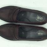 SAS Easier antique wine leather slip on shoes Size 9.5 Photo 6