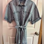 We The Free  100% Cotton Denim dress NWOT size S Photo 1