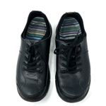 Dansko  Size 39 Sneaker Black Leather Lace Up Workwear Comfort Standing Round Toe Photo 1