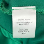 Meshki Tabitha Satin Mini Dress Women’s Medium Green Cowl Neck Slip Spaghetti Photo 10