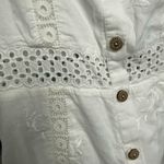 House of Harlow  X REVOLVE 1960 Della Mini Dress White XS NEW Eyelet Embroidered Photo 2