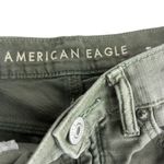 American Eagle highest rise mom short green distressed cut off shorts Size 6 Photo 1