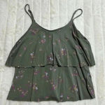 Mudd 🌼💙  Olive Green Tank Top Photo 2