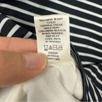 Ann Taylor Navy Blue White Striped Sheath Dress Womens 6 Cap Sleeve Preppy Mini Photo 10