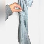 Light Blue Bow Strap Fit & Flare Mini Dress | Size S Photo 5