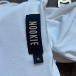 Nookie  White Crop Top Photo 4