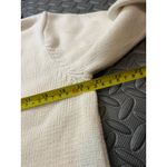 Liz Claiborne  Sport Vintage Y2K American Flag Sweater Knit White‎ Cotton Large Photo 5