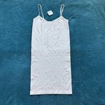 Free People Intimately Seamless Mini Slip Dress Sz M/L Ivory Cami Spaghetti NWT Photo 2