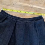 Tocca Grey Wool/Linen Blend Pleated Skirt 8 Photo 2