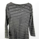 Reiss  Black Striped Long Sleeve Sheath Dress Photo 5