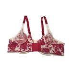 Wacoal  Woman's underwire sheer lace bra 40D style 855246 Pink White Photo 2