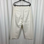 Madewell Cream Emmett Wide Leg Crop Pants Sz.32 NWT Photo 10