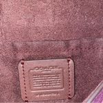 Coach  Leather Crossbody Bag Light Purple Photo 3