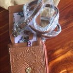 Anuschka  Embossed Brown Wallet Photo 2