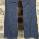 Dickies Crafted For Women Relaxed Fit Dark Wash Structured Jeans Size 2 Workwear Photo 6