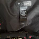 Bisou Bisou y2k vintage Baby doll all over print colorful embellished waist tie blouse XS Photo 6