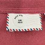 Anthropologie {Postmark} | S | Mauve Pink Draped Front Dolman Faux-Wrap Blouse Photo 4