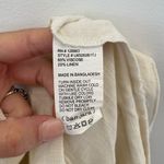 Ban Jara NWOT  Linen Blend Pleated High Waist Shorts size large Photo 6