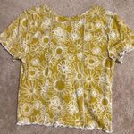 Kohl’s Brand Cropped baby Tee Yellow Size M Photo 0