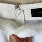 Rag and Bone white snap front cropped pants Photo 11