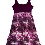 Athleta women’s “Sidekick” Tie Dye dress in Royal Purple size XS Photo 1