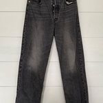 Levi's Levi’s Women’s 27 Black Ribcage Straight Ankle Jeans Photo 0