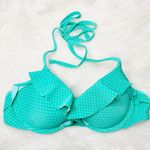 Aerie Teal Polka Dot Bikini Top Photo 0