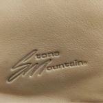 Stone Mountain Leather Beige Hobo Bag EUC Tan Photo 5