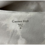 Garnet Hill Dress Womens Medium Gray Cream Fit & Flare Office Neutral Minimalist Photo 6