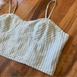 Anthropologie Bustier Coastal Striped Crop Top Photo 6