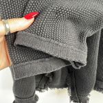 Eileen Fisher Size L Cardigan Sweater Silk Organic Cotton Simple Fringe Detail Photo 5