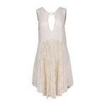 Free People ✨ Don't You Dare Sz Medium Dress in Neutral Combo✨ Photo 9