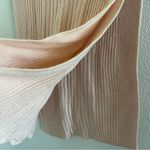 Banana Republic  Soft Scalloped Italian Yarn Scarf Pink Photo 3