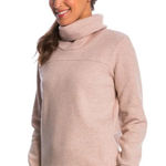 Alo Yoga Alo XS Haze Long Sleeve Top Yoga Cover Up in Pink Photo 0