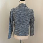 Talbots Tweed Double Breasted Blazer 4P Preppy Corpcore Pea Coat Jacket Academia Photo 3